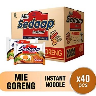

Mie SEDAP GORENG 1 DUS 40 Pcs