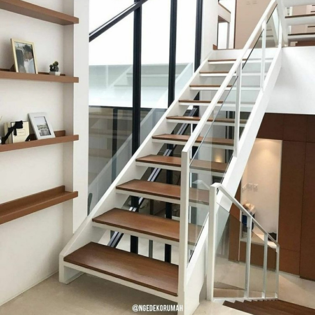 tangga rebah besi kombinasi conwood