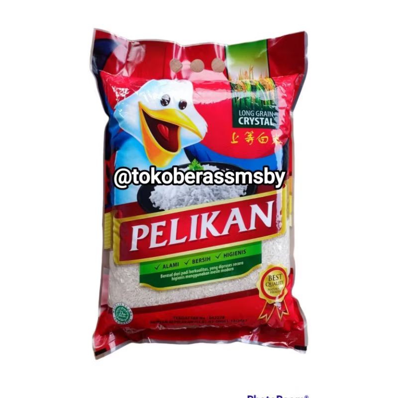 

Beras Pelikan 5 Kg