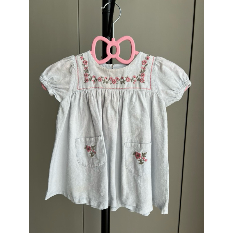 preloved sugarbibs snowy dress