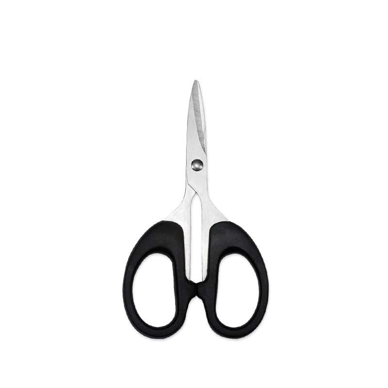 

Gunting Kertas Hitam Besi Stainless Steel Sekolah Alat Tulis Pemotong Potong Serbaguna Rambut Tajam 11.5cm