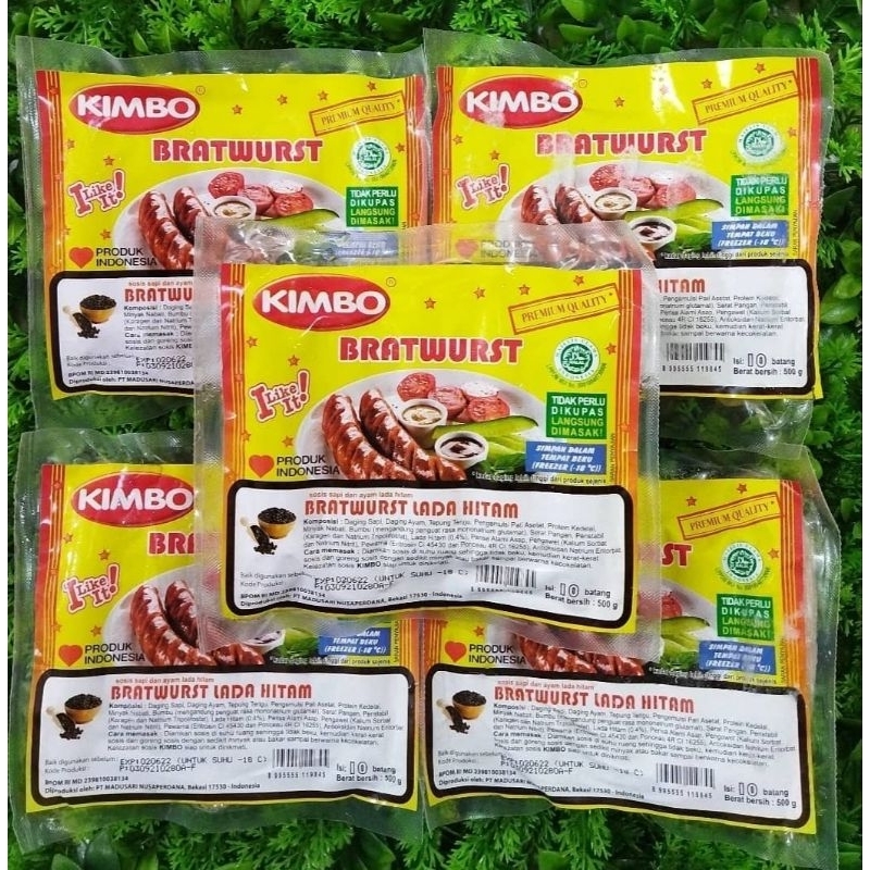 

Kimbo Bratwurst Lada Hitam