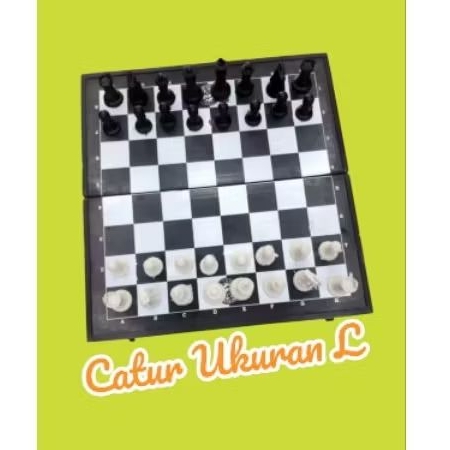 Catur Plastik Ukuran L (Large)