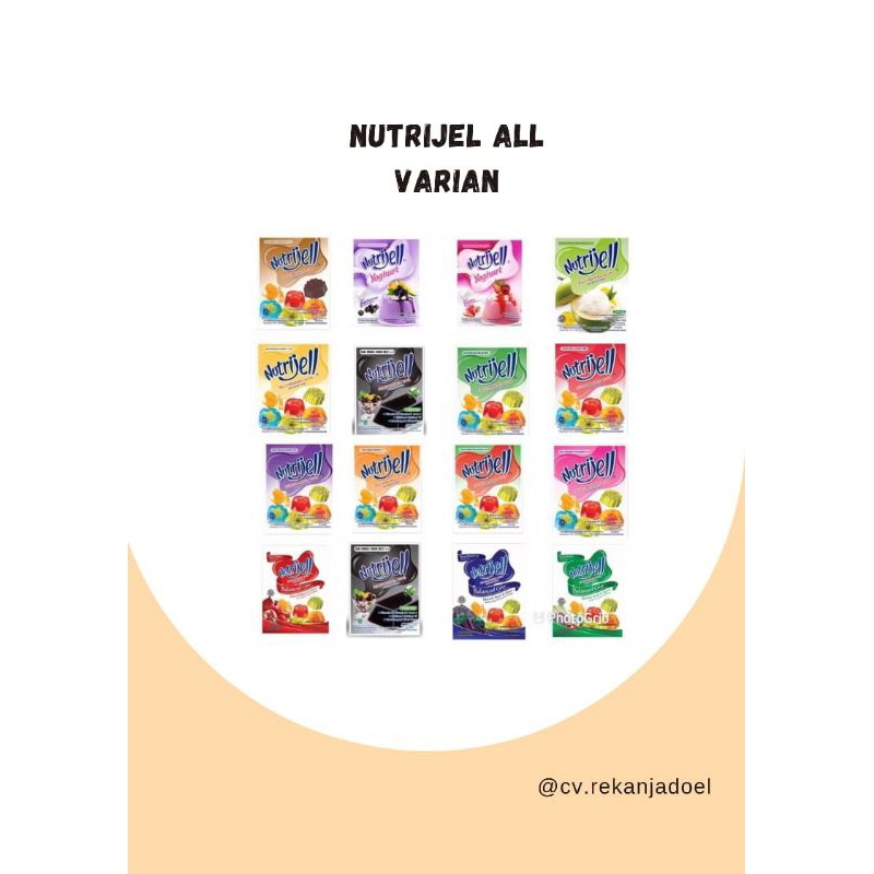 

NUTRIJELL KECIL ALL VARIAN