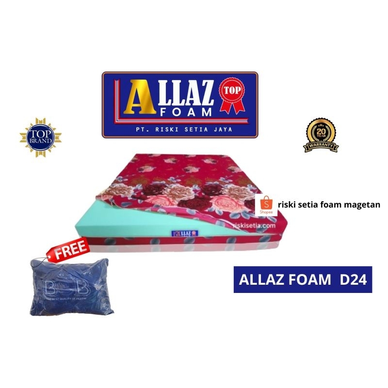 KASUR BUSA ALLAZ FOAM tebal 40 CM