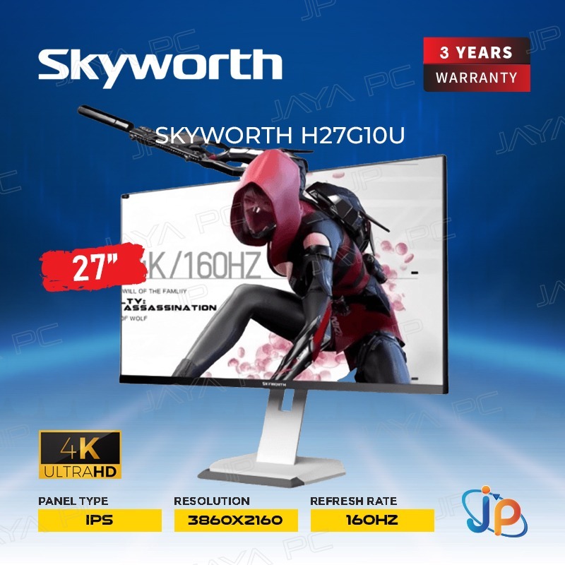 Monitor Skyworth LED IPS H27G10U - 4K UHD 27" Inch