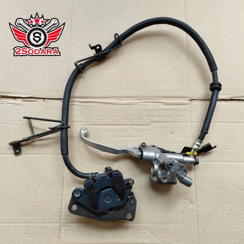 Master Kaliper Rem Depan Se Set - Cakram Rem Depan Yamaha Jupiter MX 135 New ORIGINAL