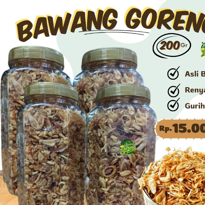 

Bawang goreng asli brebes