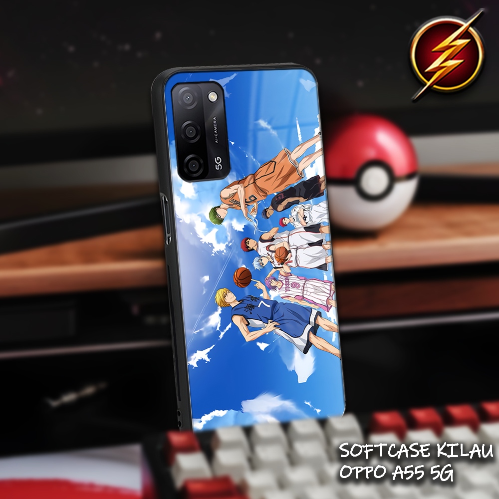SC11 Softcase Kilau OPPO A55 | Casing Silicon Mika | Kesing Oppo A55 Kuroko No Basket | Case Oppo Ke