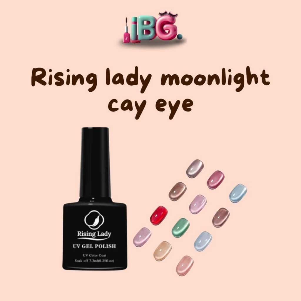 Rising Lady Kutek Gel Moonlight Cat Eye Moonlight Cat Eyes Rising Lady Moonlight Cat Eye Moonlight Cat Eyes Nail Gel