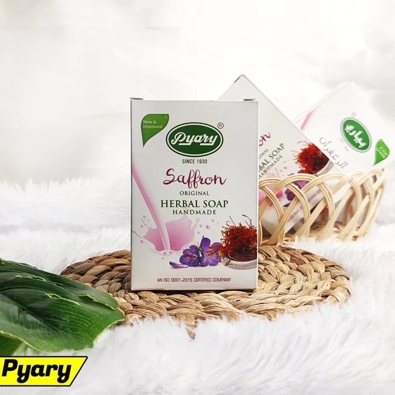 Sabun Arab Pyary Saffron 100% Original Sabun Arab Asli BPOM