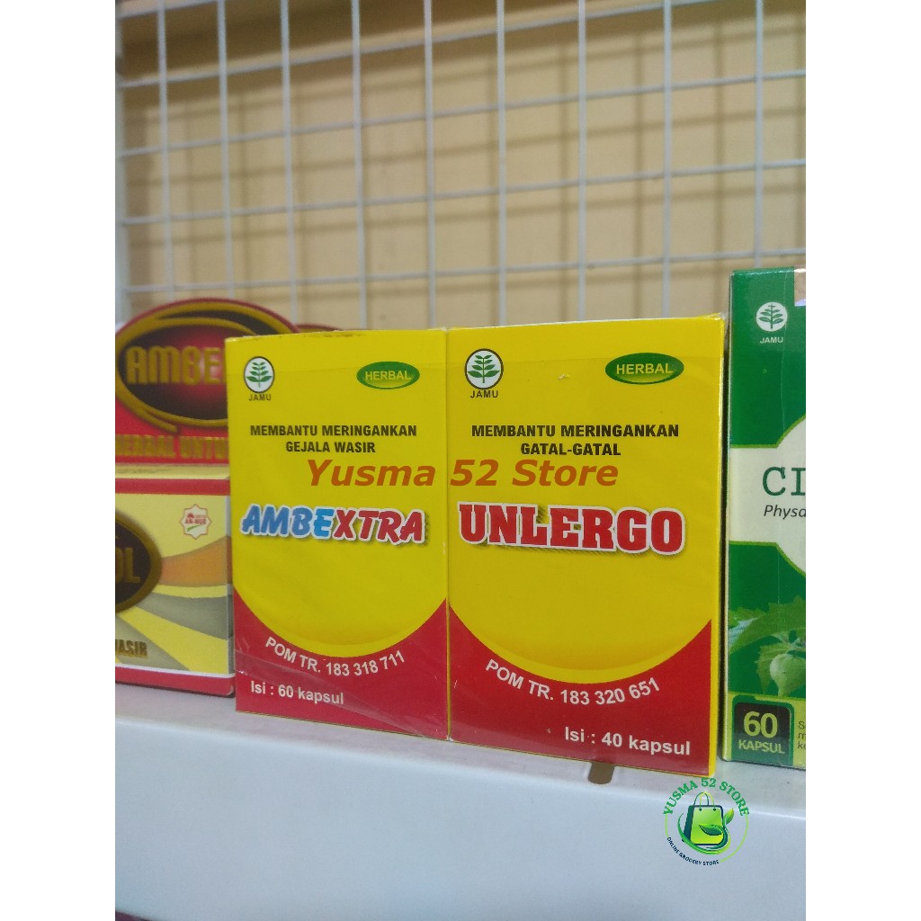 

AMBEXTRA UNLERGO - Obat Wasir Obat Ambeien Herbal Original