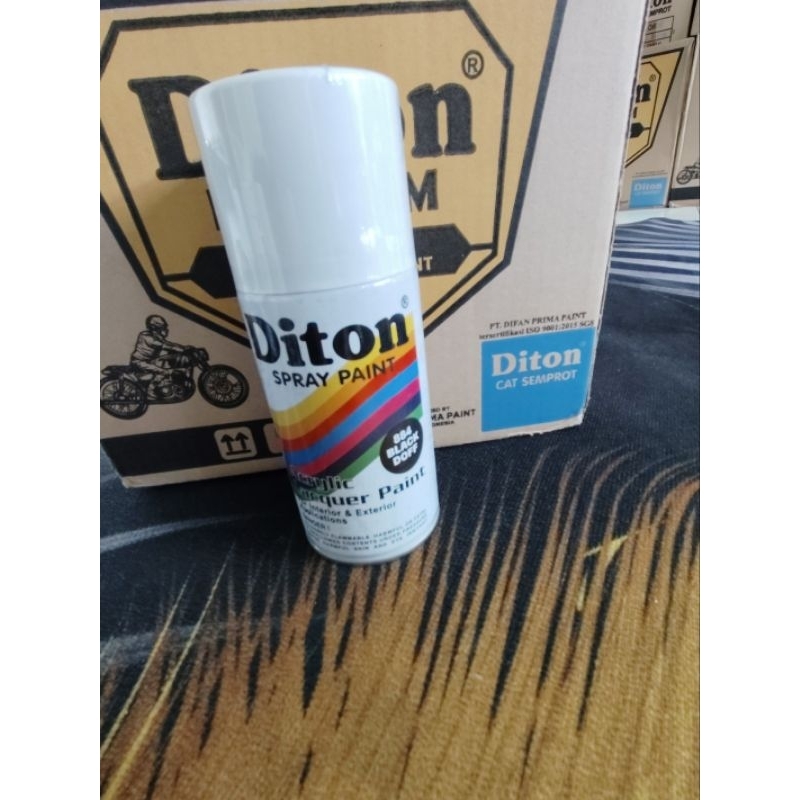 CAT SEMPROT DITON 300CC BLACK DOFF