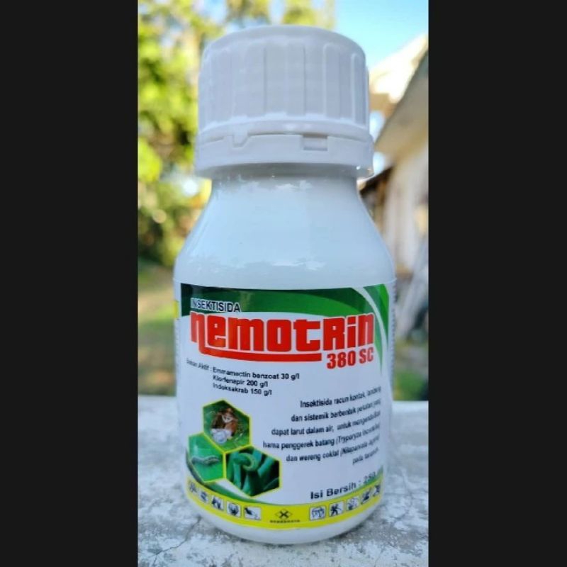 Nemotrin insektisida 380 sc obat pembasmi hama gulma rumput liar padi racun ulat paling ampuh