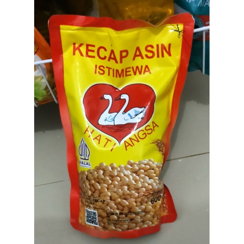 

Kecap Asin Dua Angsa 600 ml