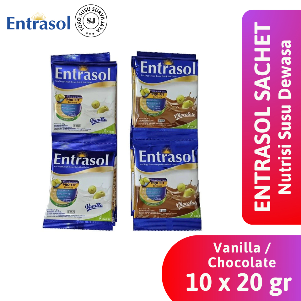 

Entrasol Sachet (1 renceng 10 sachet)