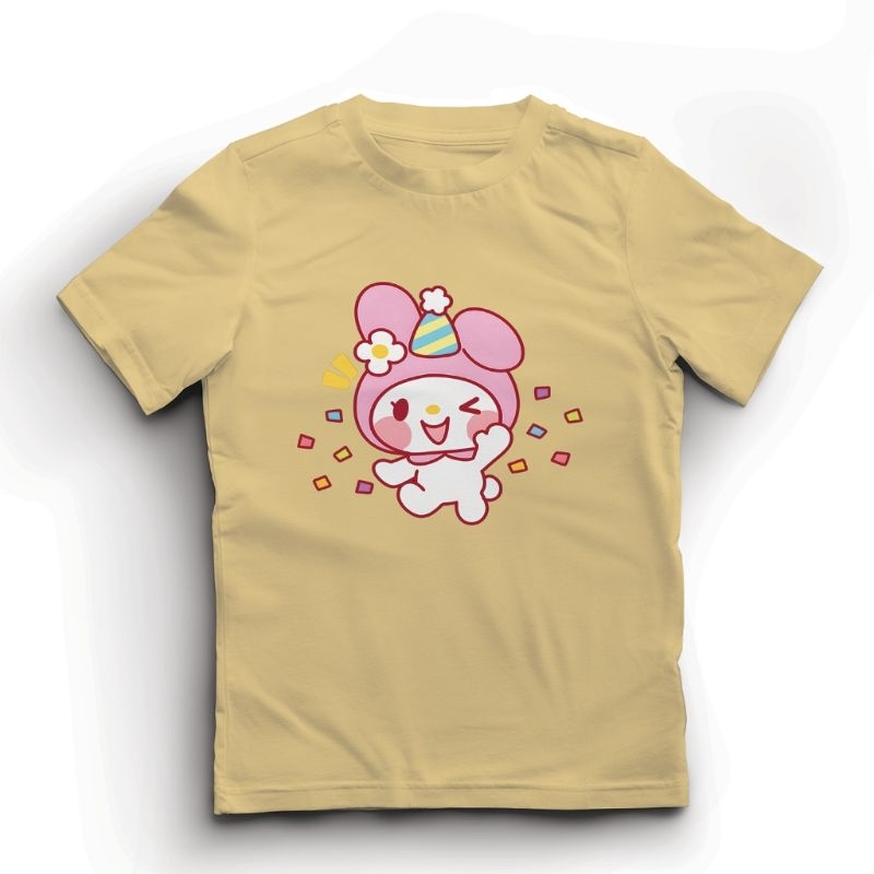 baju anak my melody cream/kaos anak my melody cream