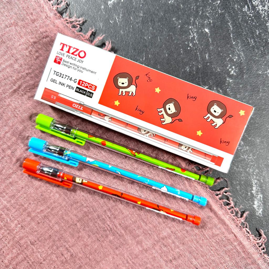 

(PAK) BOLPOINT GEL TIZO TG31774-G / Pulpen Tizo TG31774-G