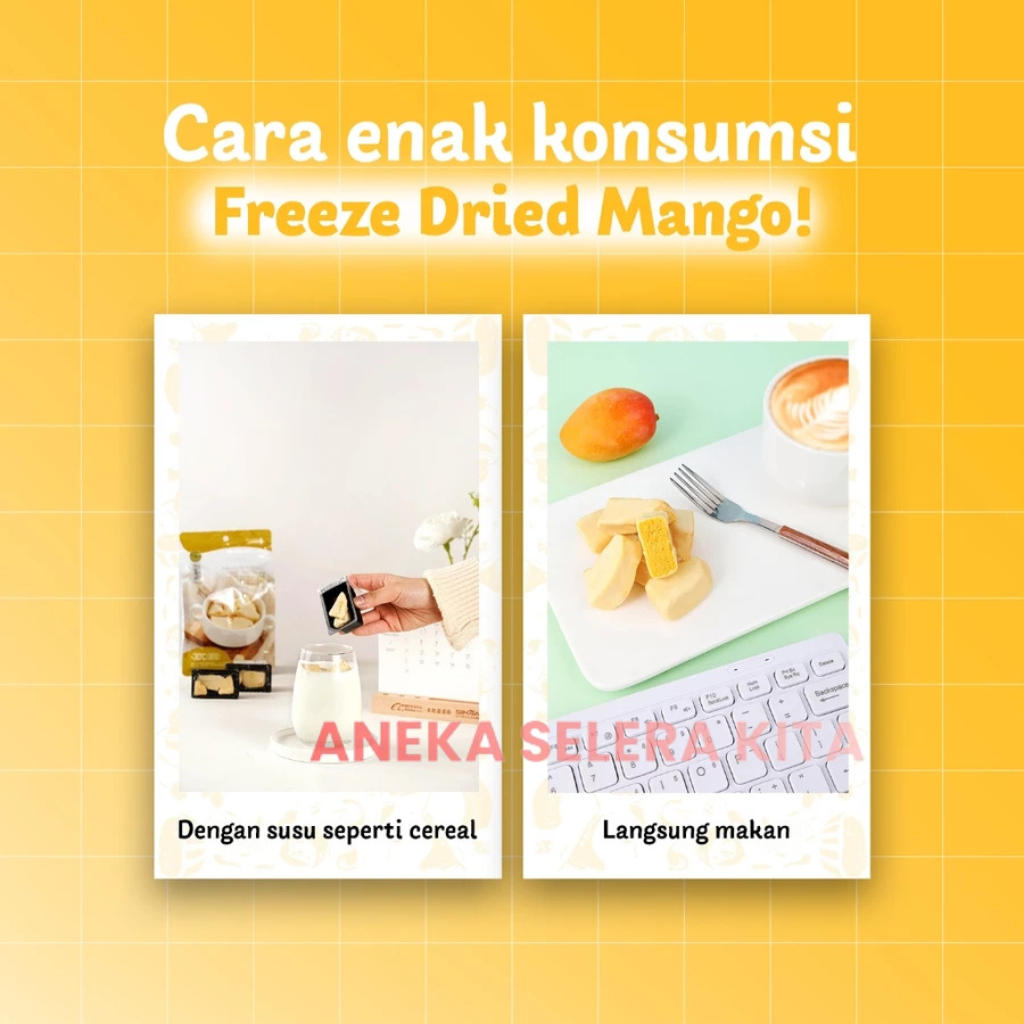 

Ay00! TYL Ursnack Freeze Dried Fruits Snack Durian Vacum / Freeze Dried Strawbery Mango Apel Dragon