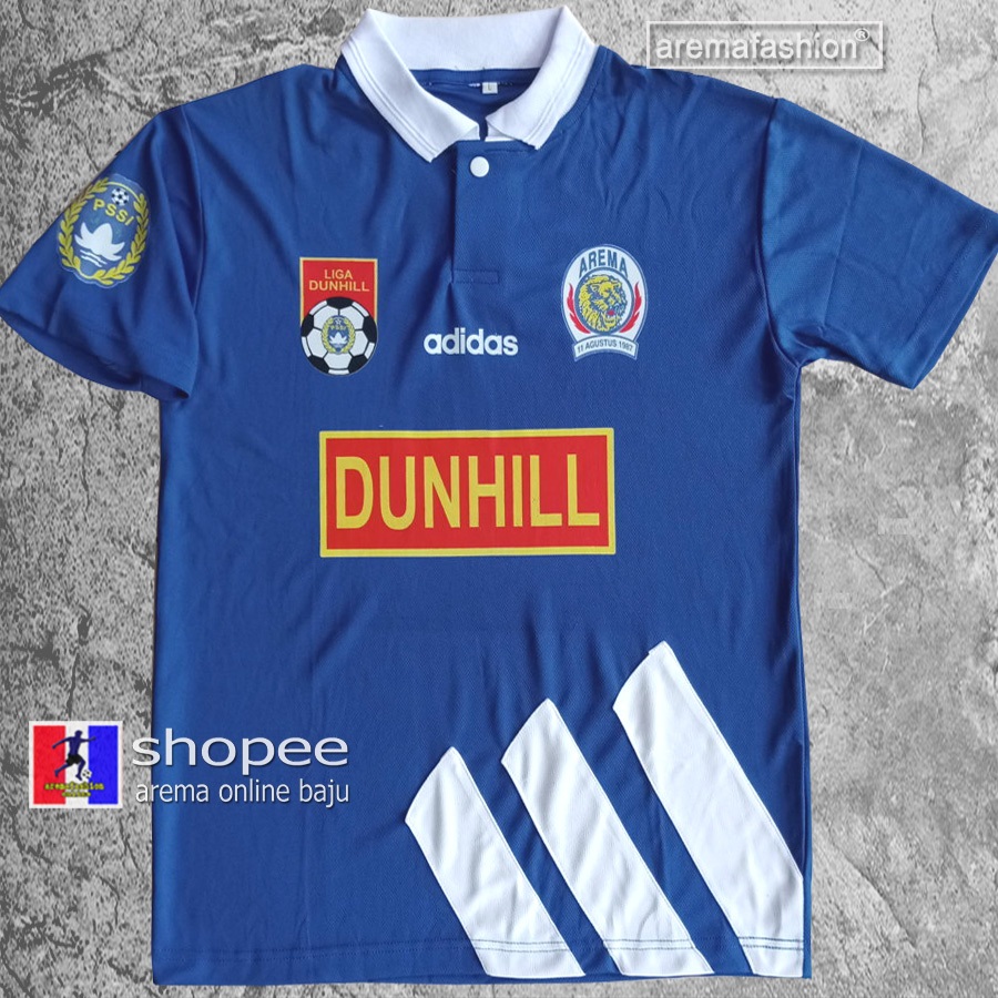Jersey Arema Klasik Dunhill 1995 - arema online baju aremafashion