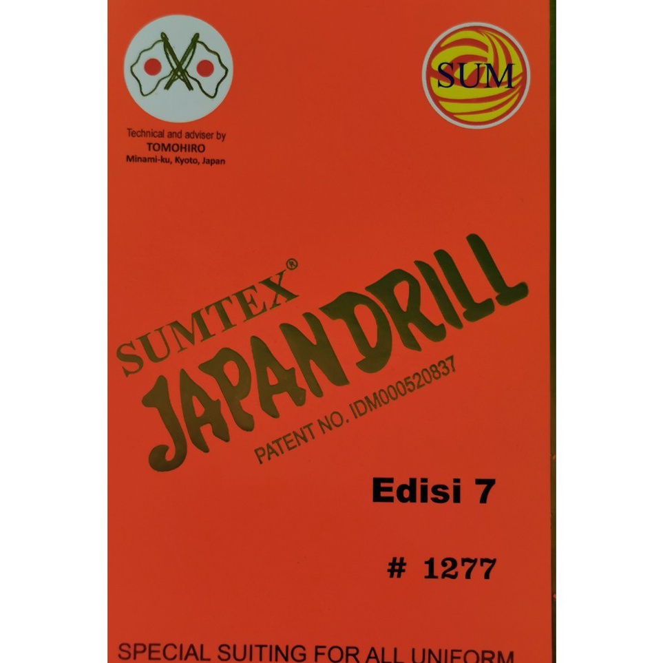 KODE C14Q BUKU KATALOG KAIN RIBSTOP DRILL BUKU KATALOG JAPAN ISTEX BY SUMTEX MILKY TASLAN INMA PREMI