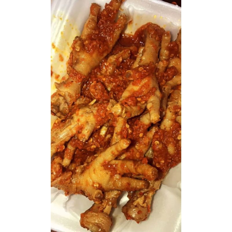

ceker sambal bangor banget