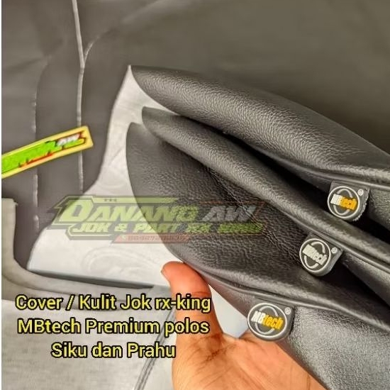 Cover MBtech kulit jok Rx king MBtech ORIGINAL Premium polos siku dan prahu