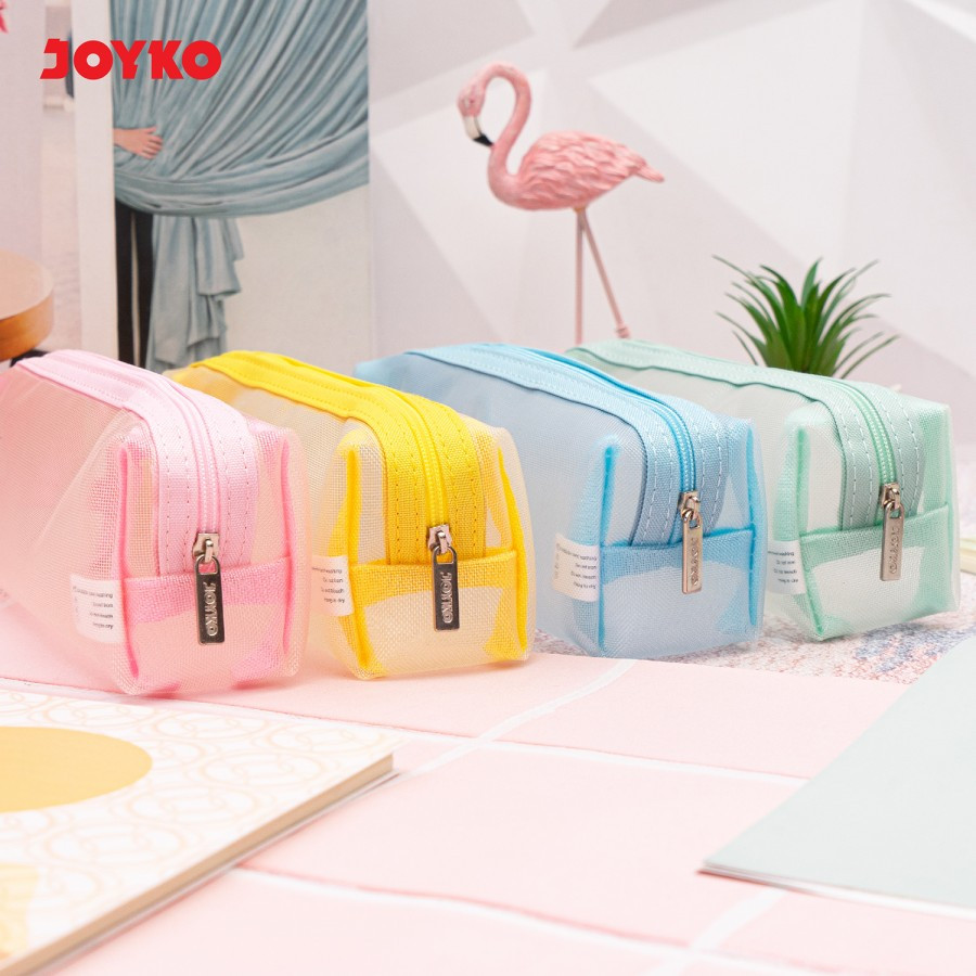 

Tempat Pensil / Mesh Pencil Case Joyko PC-5019 - PC-5020