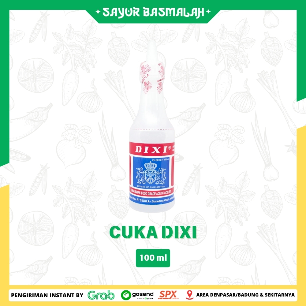 

Cuka Dixi 100ml - Sayur Basmalah