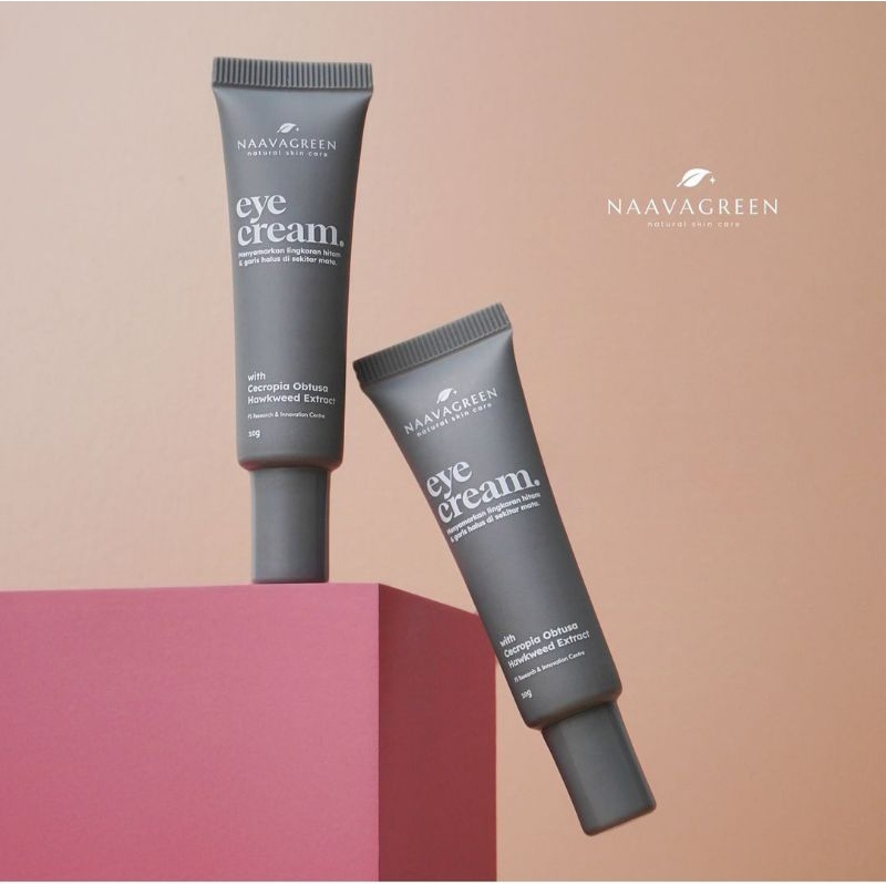 Naavagreen eye cream//krim mata//krim mata panda