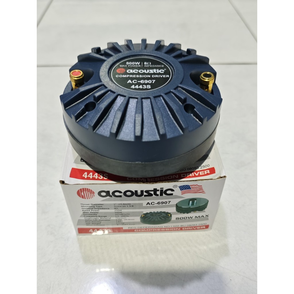 Driver Tweeter Acoustic PA44 ACT44 Twetter Acoustic PA 44 ACT 44 Original VC 1,75 inchi Drat 500 Wat