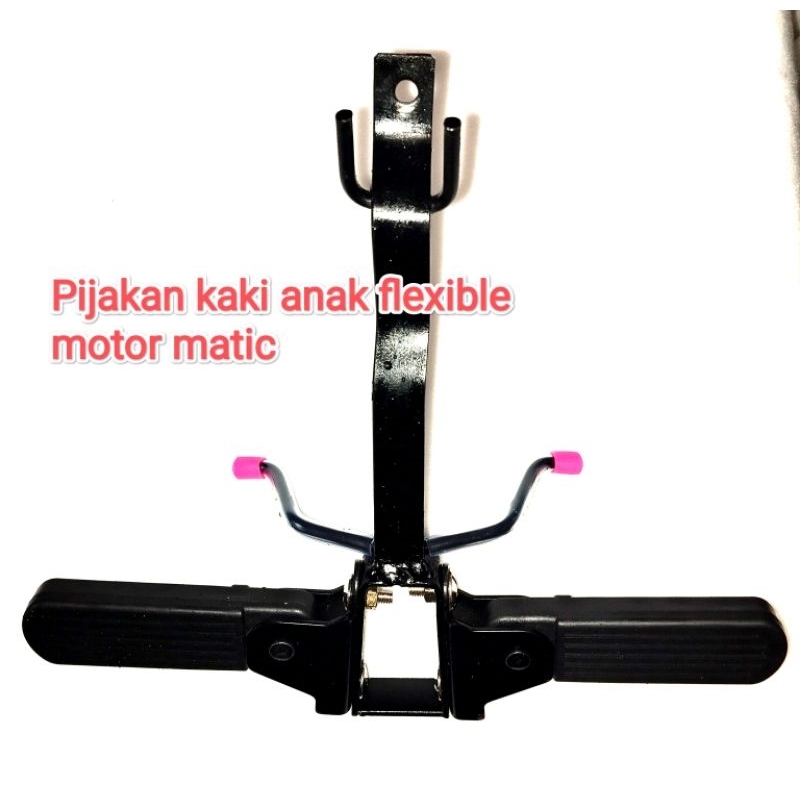 Besi Footstep Porstep Pijakan Kaki Anak Flexible lipat Motor Matic