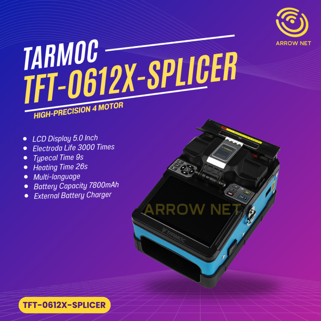 Tarmoc TFT-0612X-SPLICER | Fiber Optic Splicer Bukan ai8 ai9 Tumtec