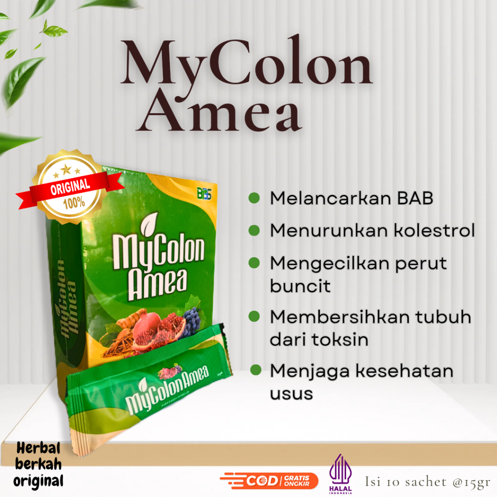 

MyColon Amea Minuman Pendetoks Tubuh dan Saluran Pencernaan