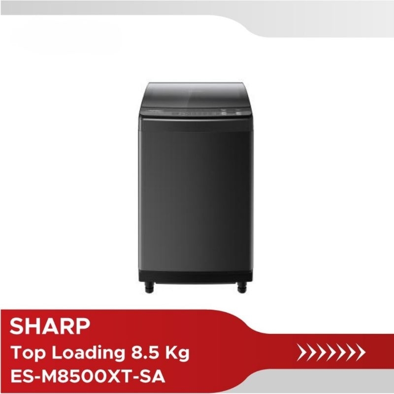 MESIN CUCI SHARP ESM 8500 XT-SA / MESIN CUCI SHARP INVERTER 8.5 KG / MESIN CUCI SHARP 1 TABUNG INVER