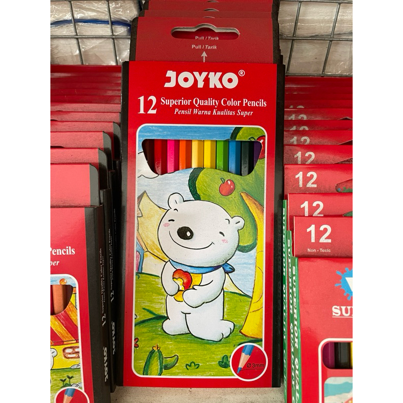 

Pensil Warna Panjang JOYKO 12 WARNA