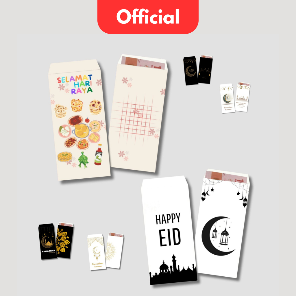 

( Isi 30 ) Amplop Lebaran Idul Fitri 1 Pack Isi 10 Lembar / Amplop Lebaran Besar
