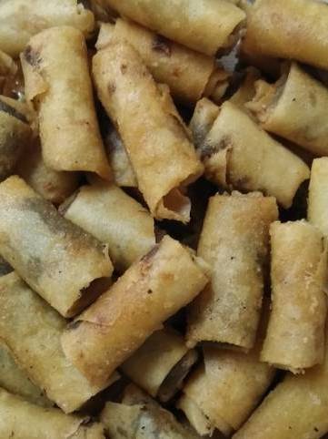 

[ TERLARIS & TERPERCAYA ] Sumpia Udang Abon Rebon Khas Cirebon Renyah Gurih Original Ebi Roll Sumpia