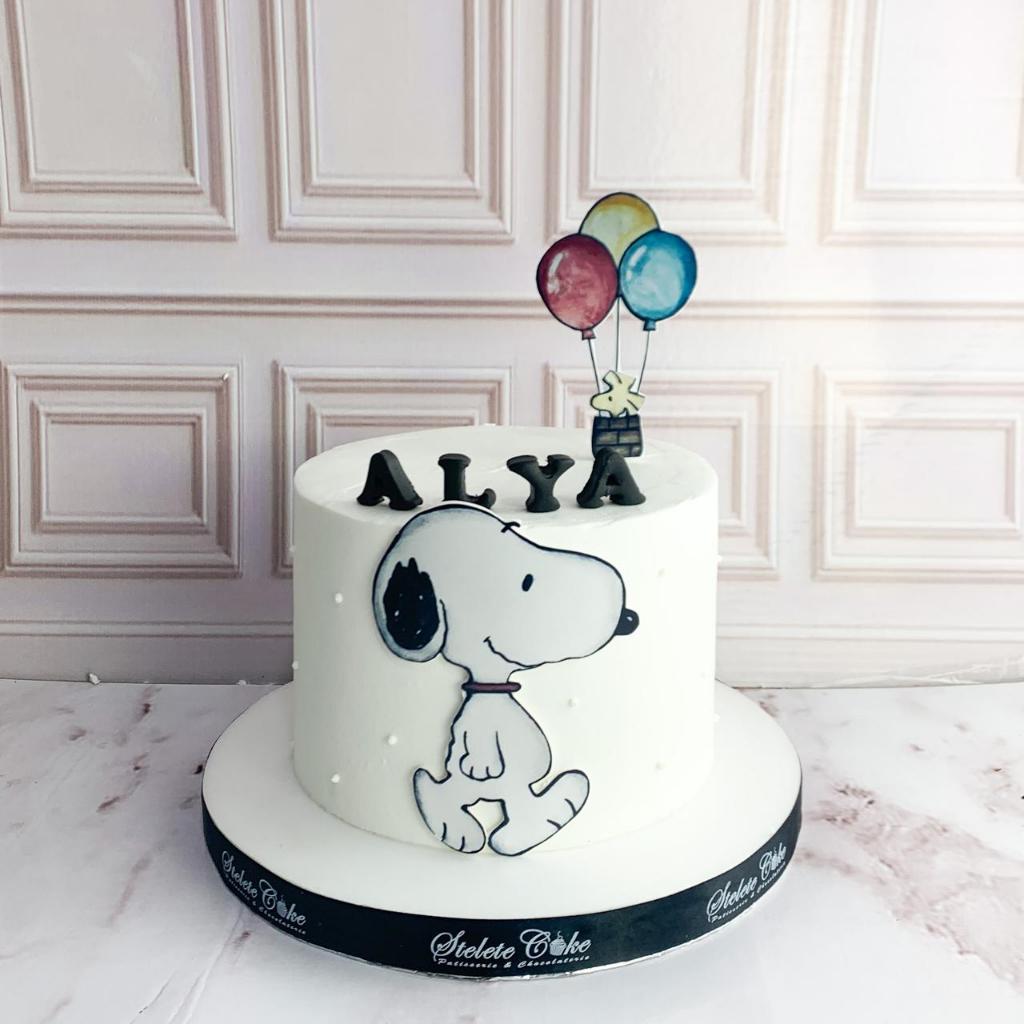 

Kue Ulang Tahun/Birthday Cake/Kue Ultah Tema Snoopy