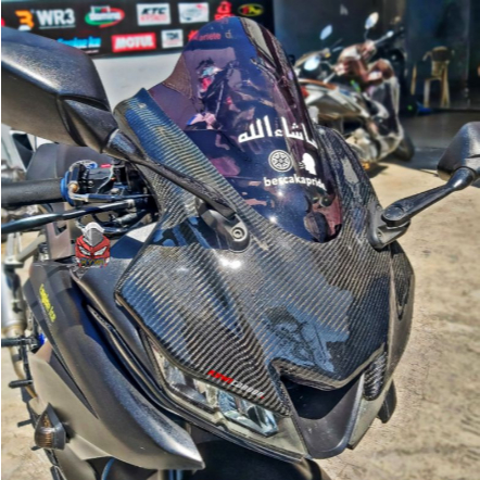 Kedok Carbon R15 V3 Frame Kedok Yamaha R15 V3 Carbon Kevlar