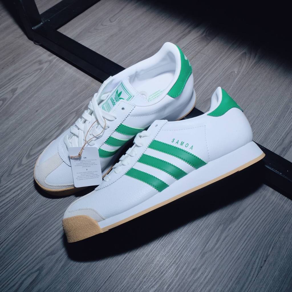 Adidas samoa white / green