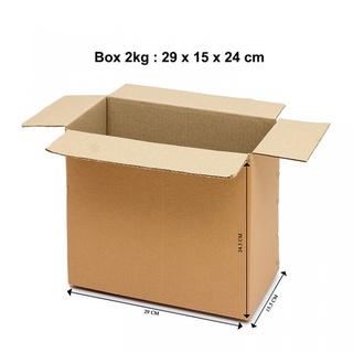 

Box Kardus Packing 2kg 29 x 15 x 24cm