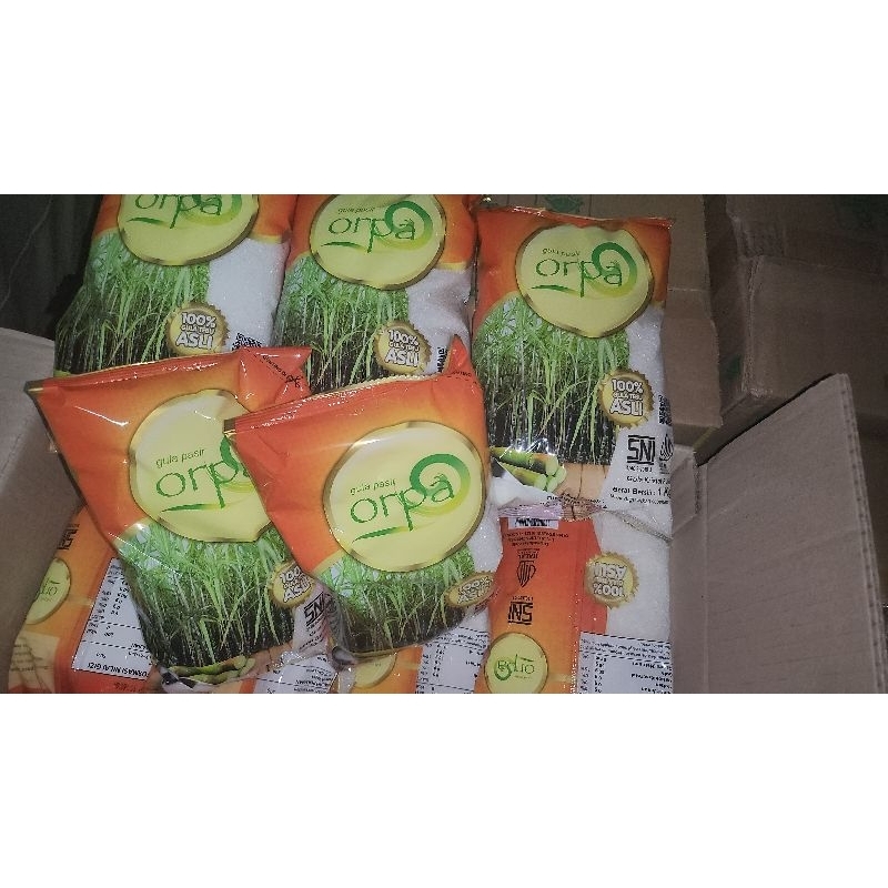 

GULA PASIR 1KG PERKARTON ISI 15KG