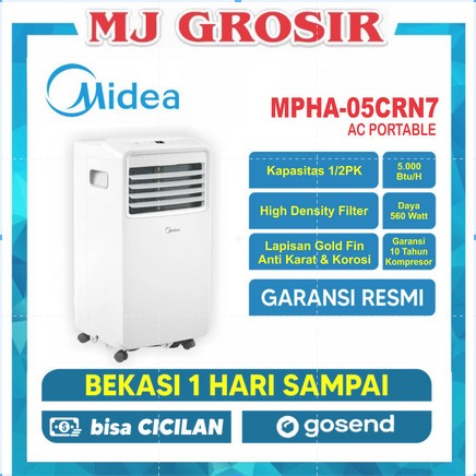 AC MIDEA MPHA 05 CRN7 1/2 PK LOW WATT AC PORTABLE