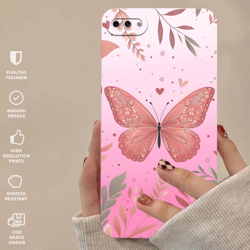 Case Oppo A3S - Casing Hp Oppo A3S Motif PINK - Softcase Oppo A3S - Softcase Hp Oppo A3S - Case Hp -