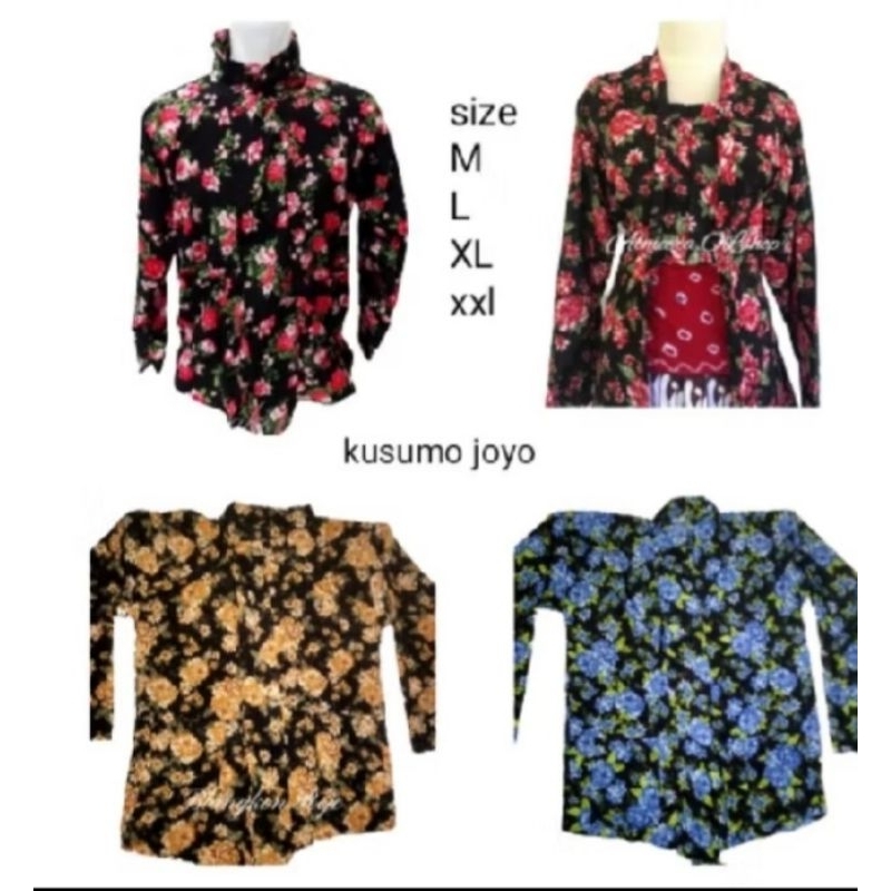 surjan lurik batik kembang  pria dewasa