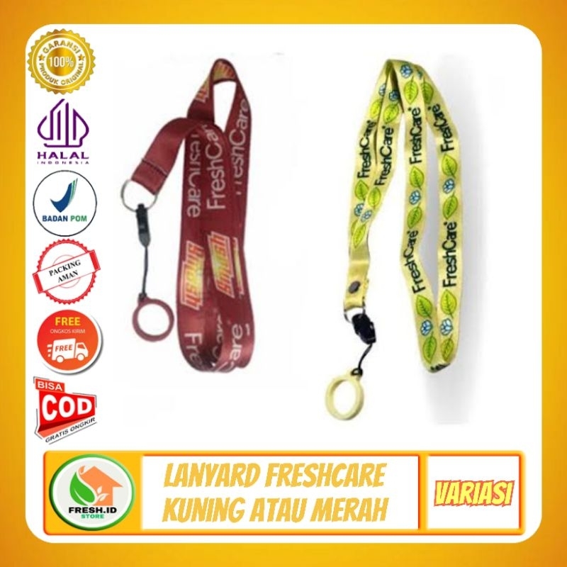 

LANYARD FreshCare Smash Kuning atau Merah - Gantungan/Kalung FreshCare Smash