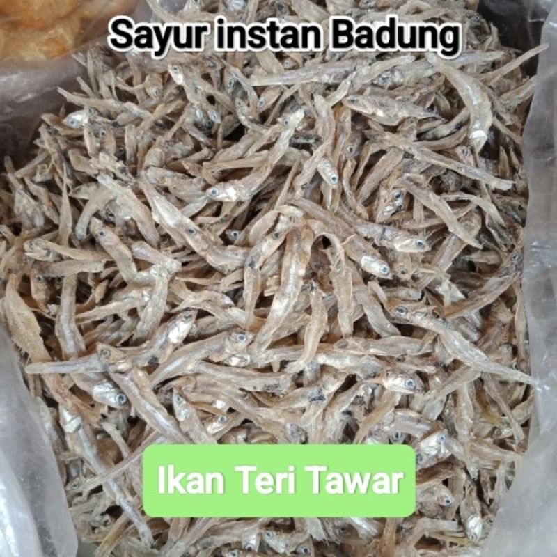 

Ikan Teri Tawar _ sayur Badung