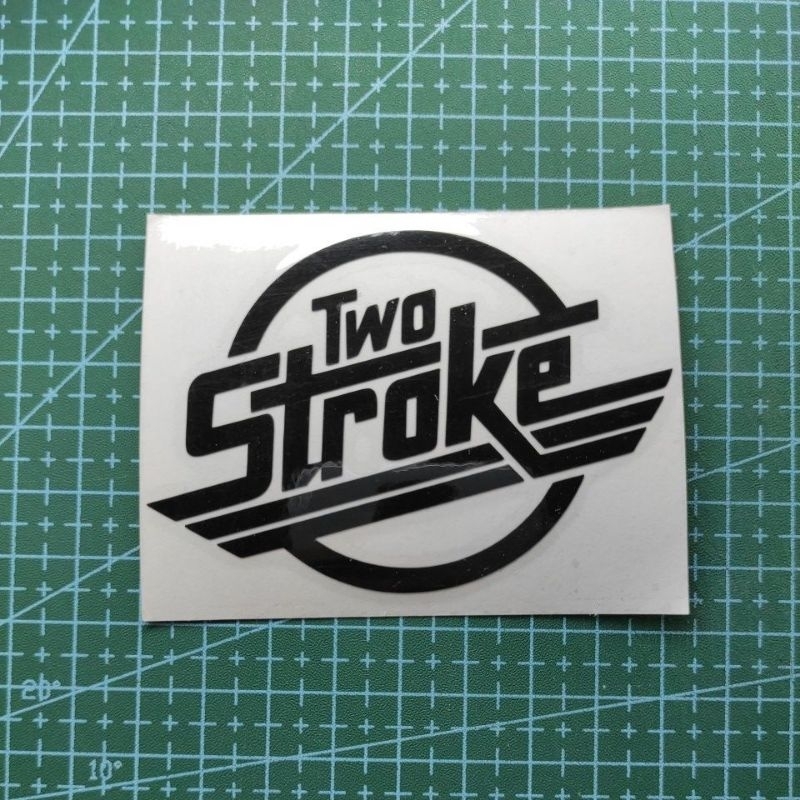 Cutting sticker stiker Twostroke Two Stroke