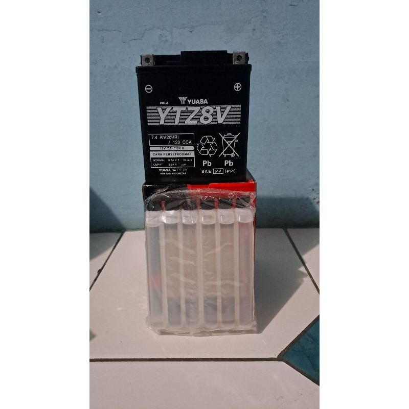 aki kering Yuasa YTZ8V original